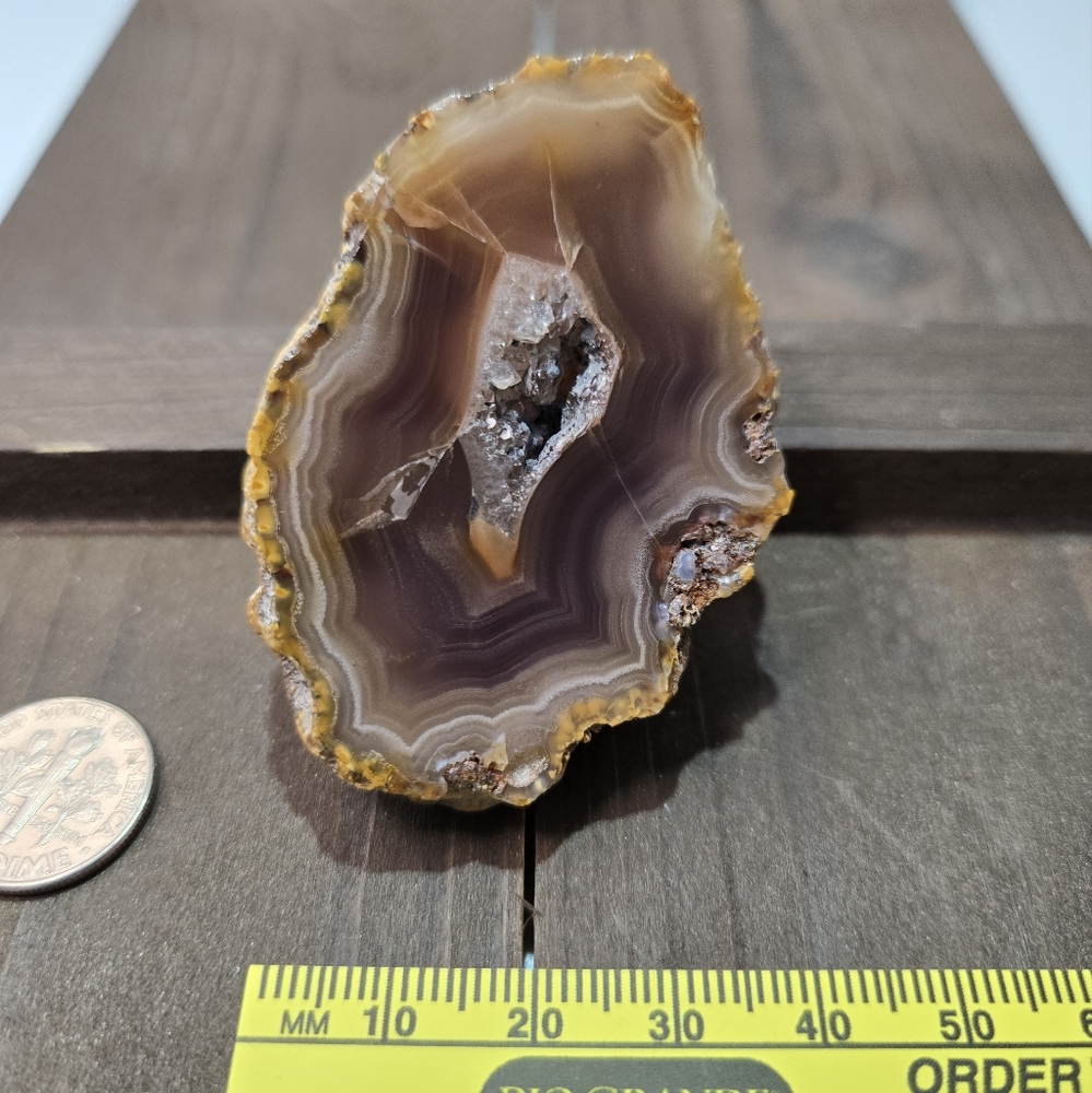 Coyamito Purple Lace Crystal Agate Laguna Mexico - Picture 5 of 14